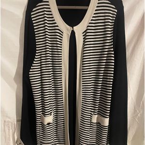 Long knit sweater 2 front pockets